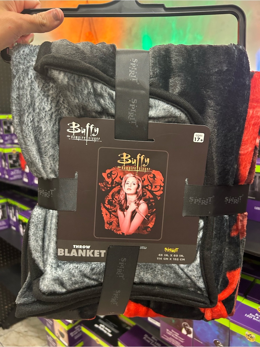 Buffy the vampire slayer throw blanket